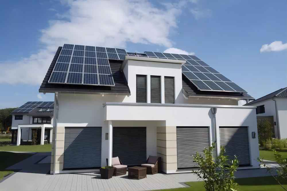 حل نظام تخزين الطاقة الشمسية السكنية
