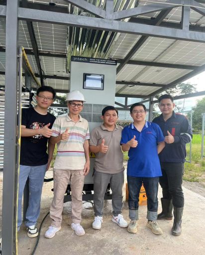 نظام الري بالطاقة الشمسية + تخزين الطاقة مشروع الأمم المتحدة لمنظمة الأغذية والزراعة في لاوس