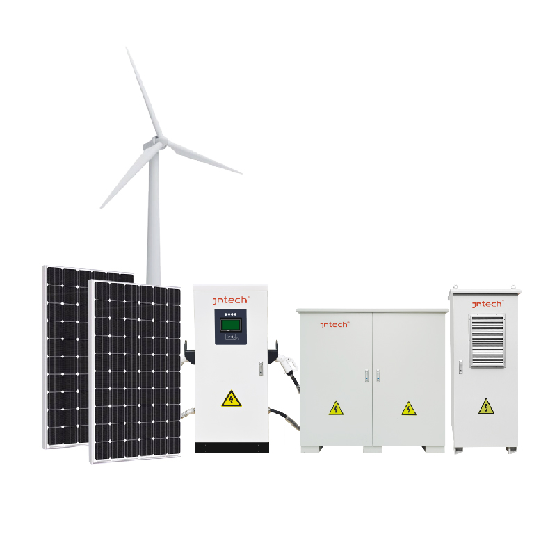 A Wind and Solar Energy Storage and Charging Station